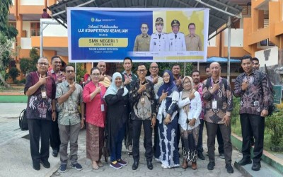 Pelaksanaan UKK SMK Negeri 1 Kota Ternate Tahun 2026